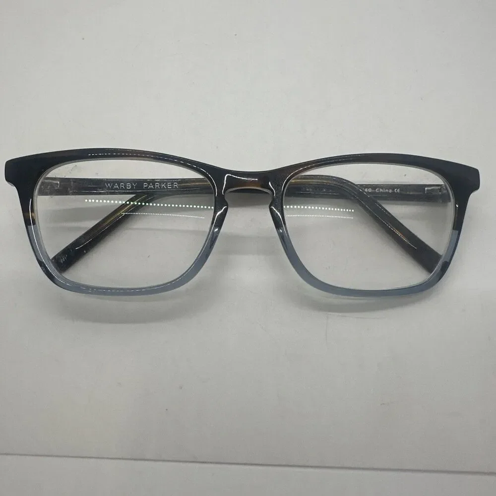 Warby Parker Welty Eyeglasses Frames W Wide 325 Eastern Bluebird Fade 52 18 140
